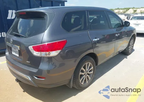 2014 Nissan Pathfinder S из США, поврежденный, VIN 5N1AR2MMXEC733581